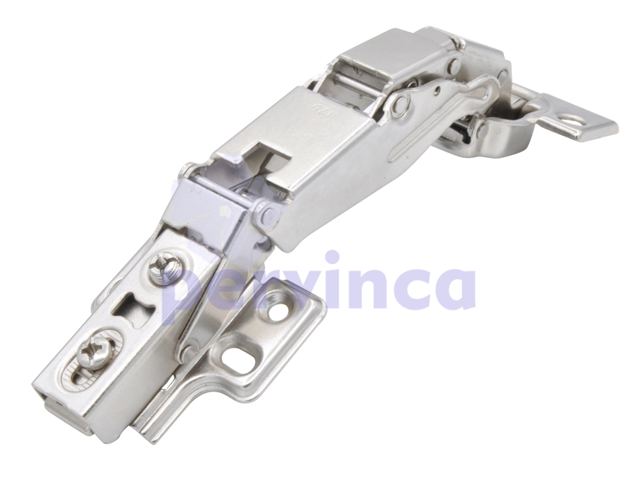 Soft-closing hinge, 125°, clip-on