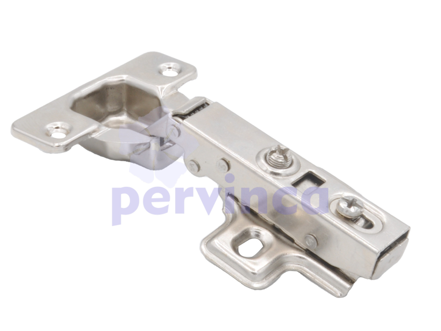 Soft closing hinge (steel clip,long cylinder)
