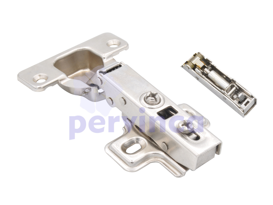 Soft-closing hinge (zamak clip, short cylind)