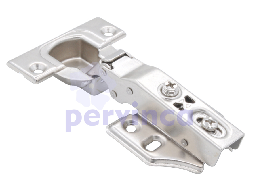 Push-to-open hinge,soft closing, inseparable