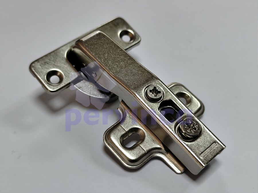 Soft-closing hinge, 90°, zinc clip, 2D