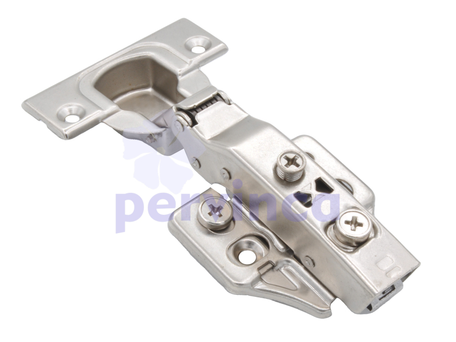 Soft-closing hinge, zinc clip, 3D