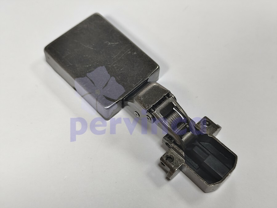 Bisagra con amortiguación para aluminio,acero clip