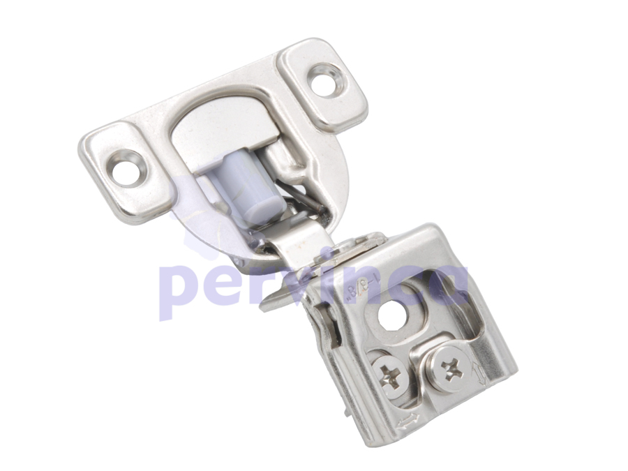 Short soft-closing hinge, 3D