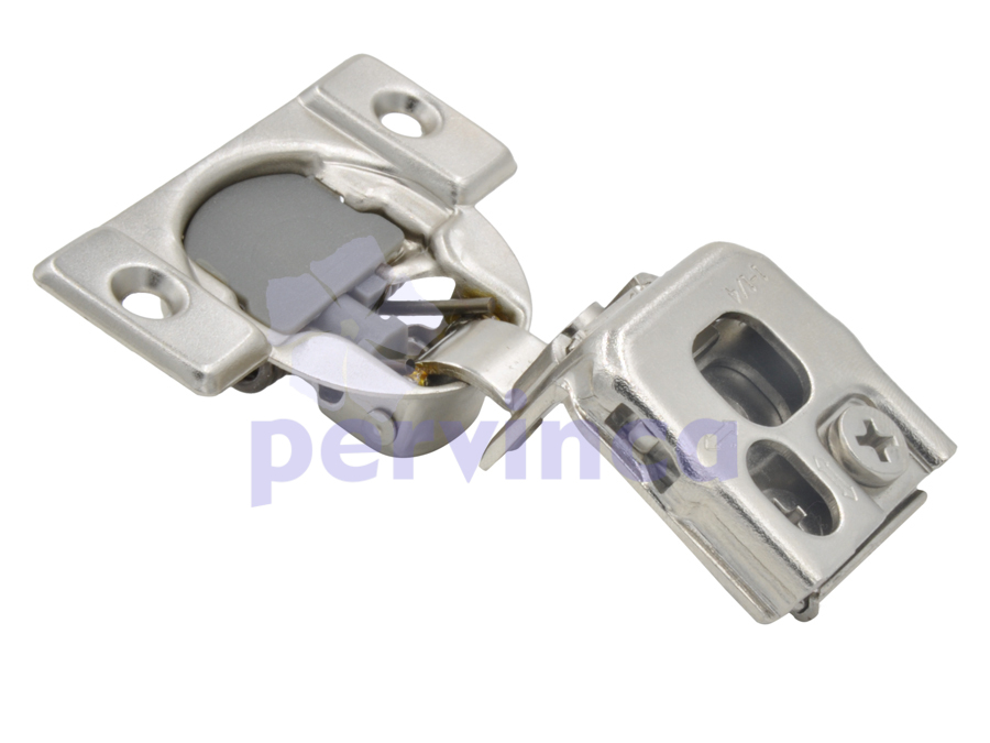 Short soft-closing hinge, 3D