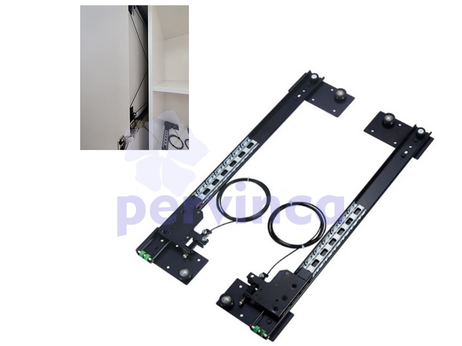 Hidden door mechanism