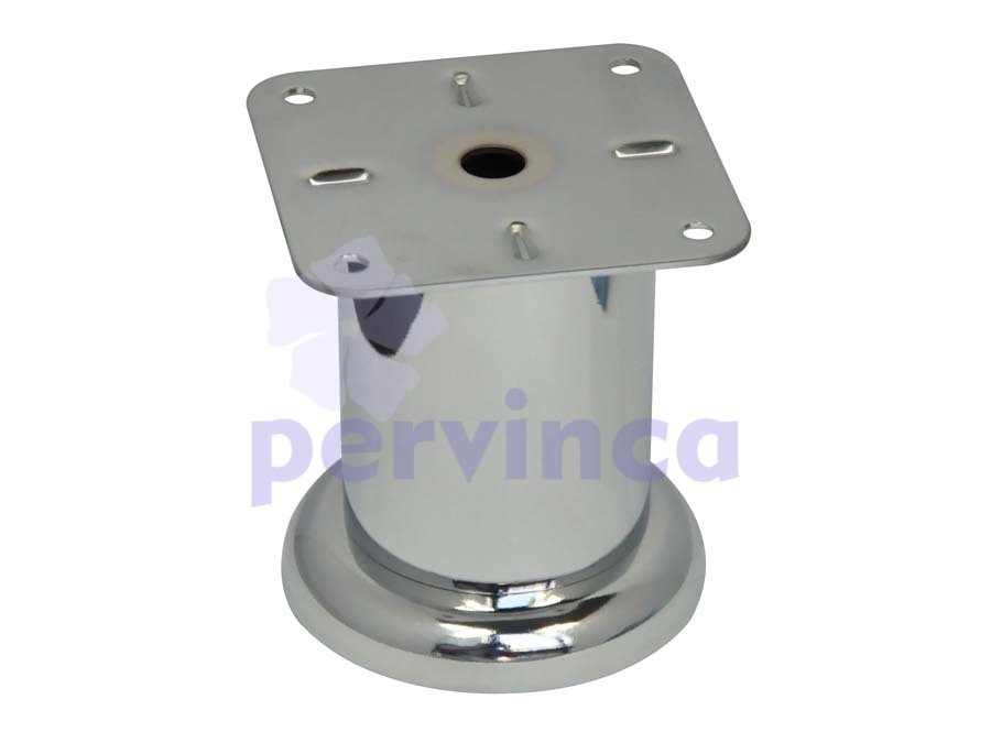 Steel foot, D50, adjustable