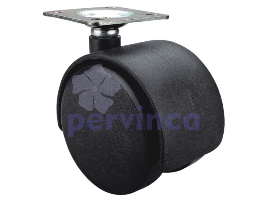 Rueda, con placa, sin soporte