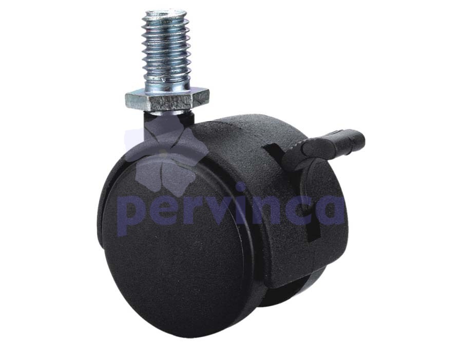 Rueda, con rosca, con soporte