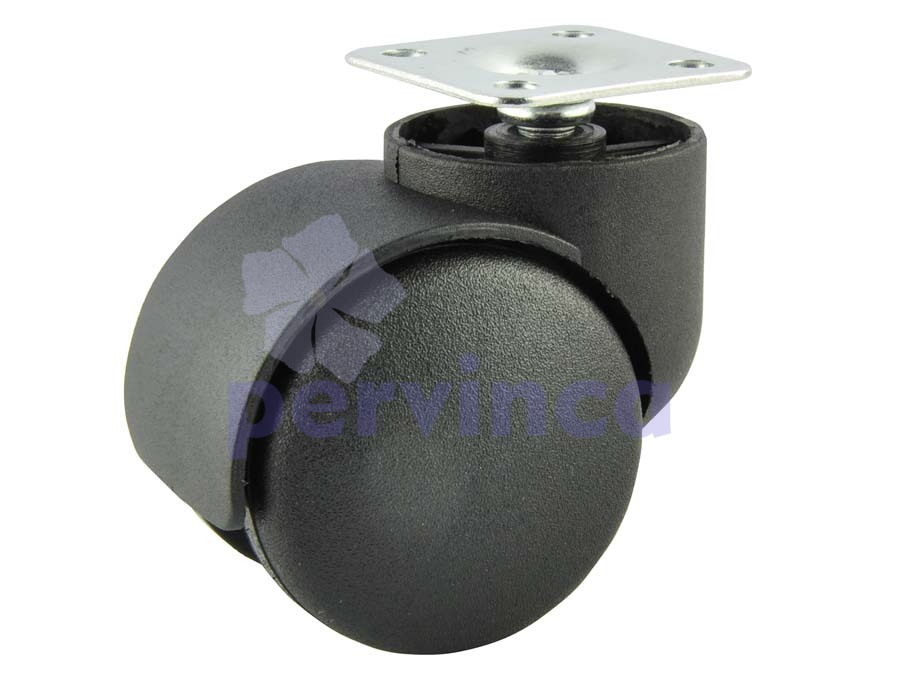 Rueda, con placa, sin soporte