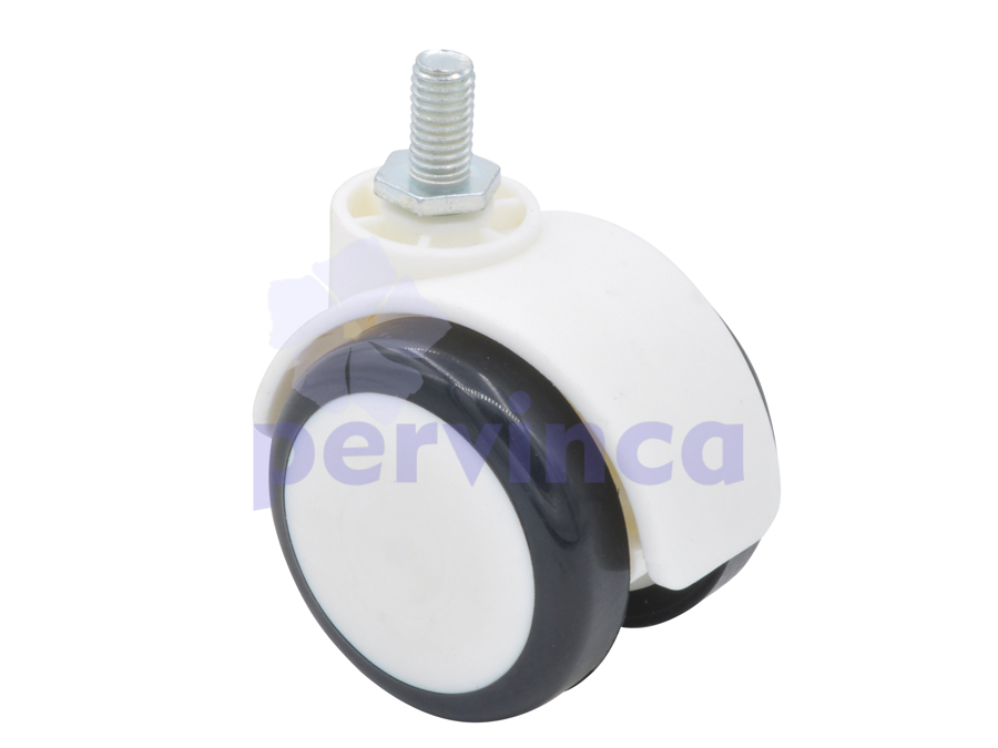 Castor PU, w/ thread, without brake