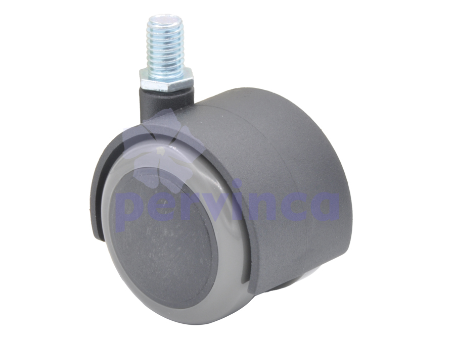 Rueda de PU, con rosca, sin soporte