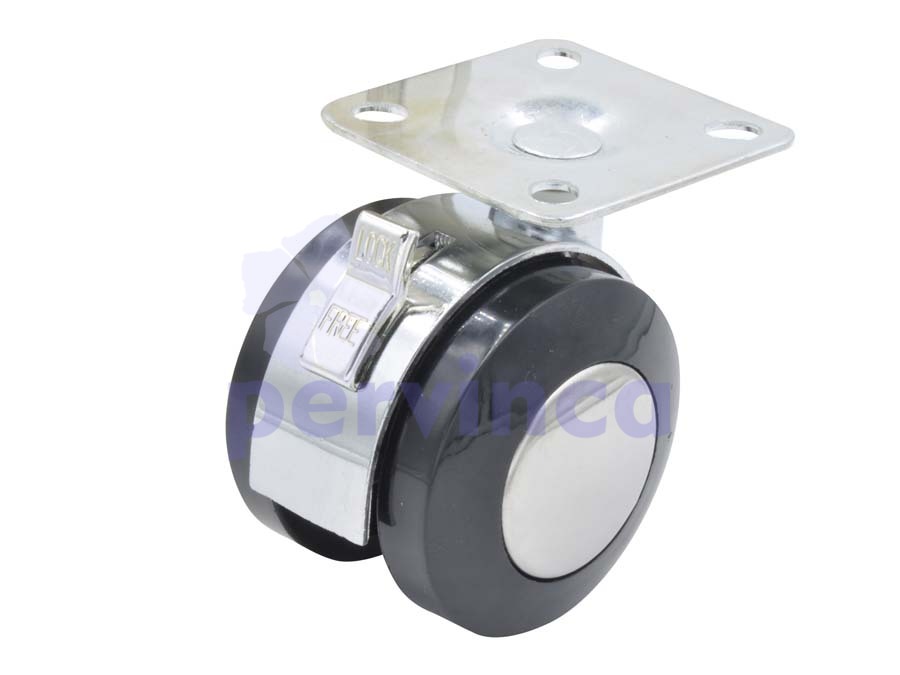 Rueda, con placa, con soporte