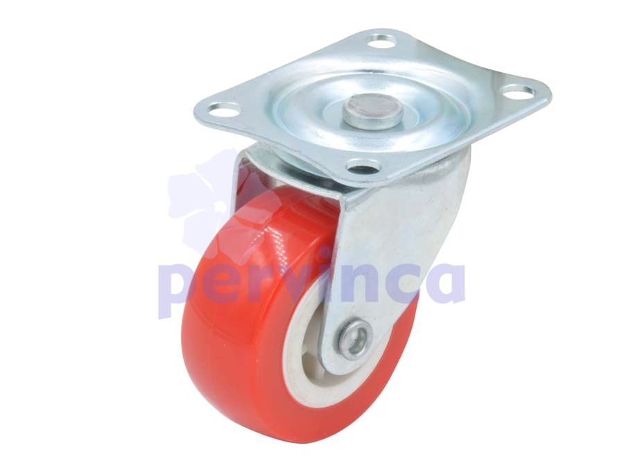 Rueda, con placa, con soporte