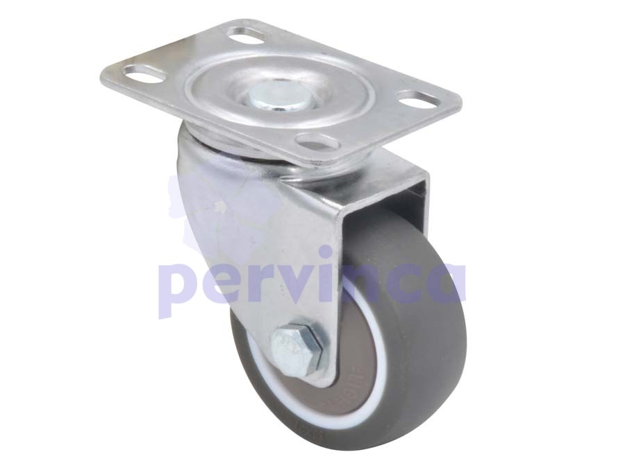 Rueda de acero, con placa