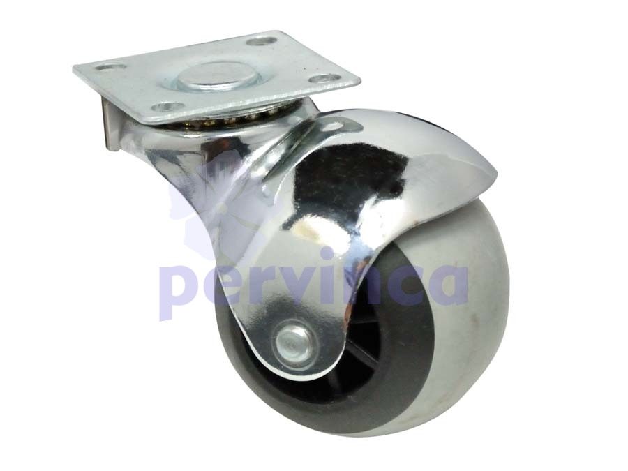 Rueda, con placa, sin soporte