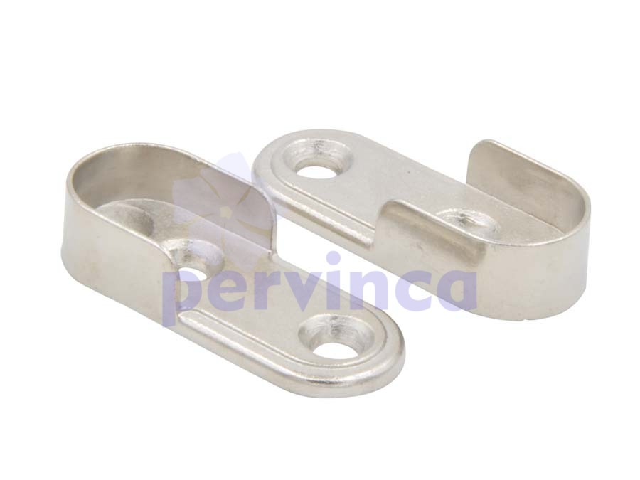 Tube flange, 15x30mm (3 holes)