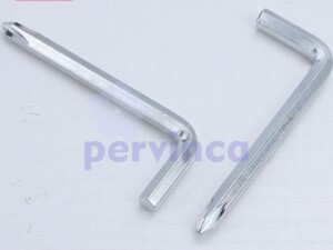 Hexagon key, L-shaped