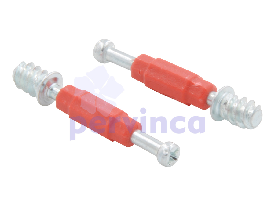 Dowel for eccentric, self tapping