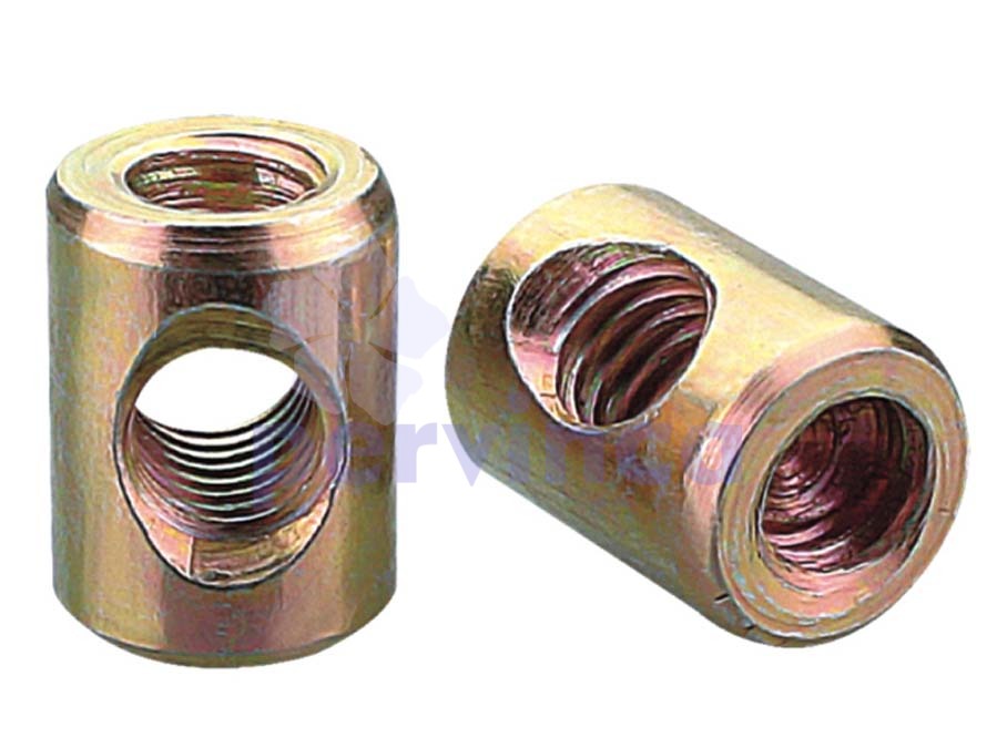 Barrel nut, steel