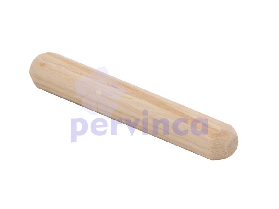 Wooden stick, horizontal grooves