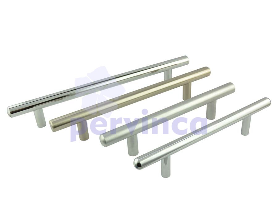 Furniture handle, solid steel