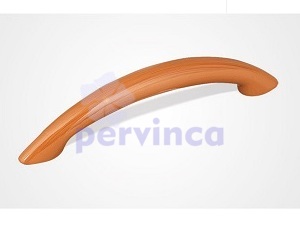 Furniture handle, solid plastic