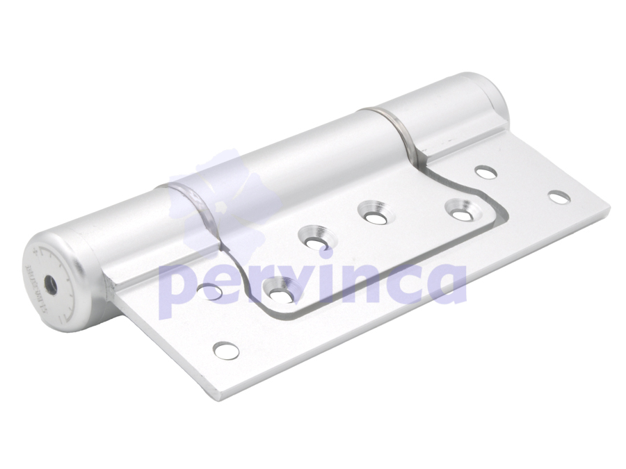 Door hinge soft closing, aluminiu