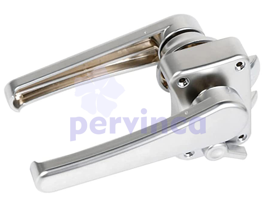 Washroom door handle