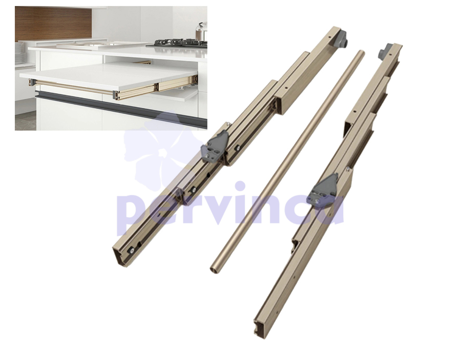 Mecanismo para mesa extraíble