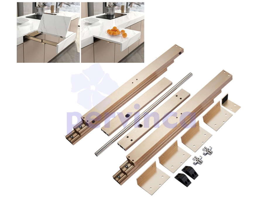 Mecanismo para mesa extraíble