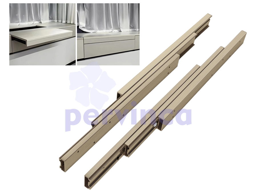 Mecanismo para mesa extraíble