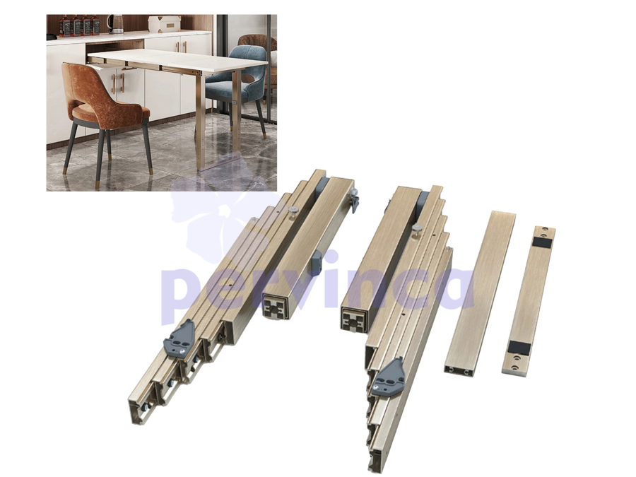 Mecanismo para mesa extraíble