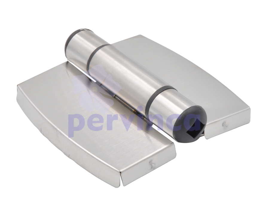 Door hinge for washroom with spring, SS