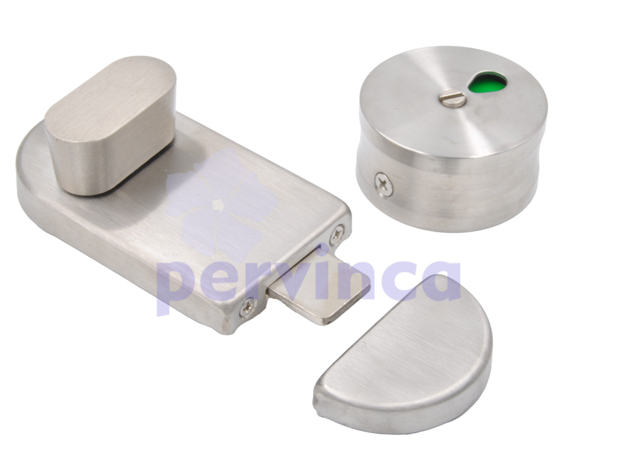 Door lock for toilet