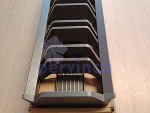 Dishes organiser, with dividers