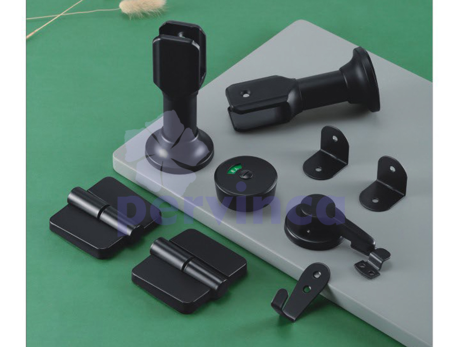 Washroom accessories, set